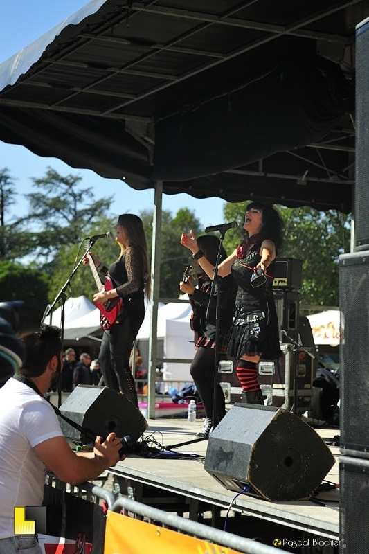 ladies ballbreaker rock bikes & uc car show donzere 2016 photo Pascal Blachier