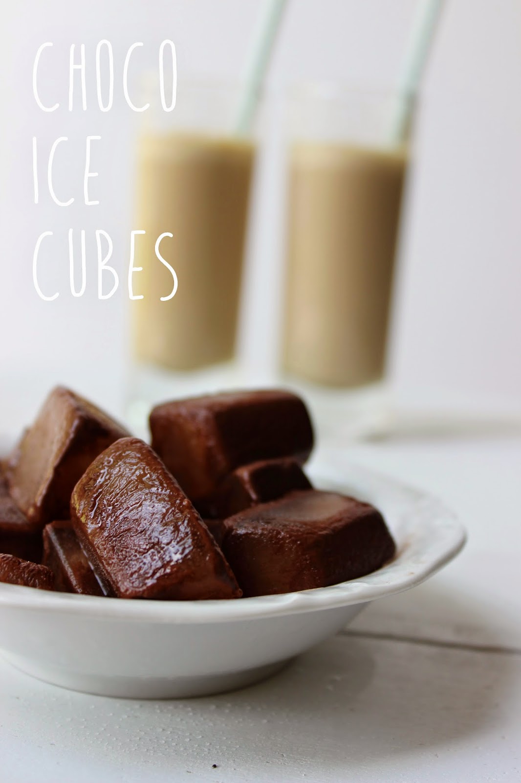 #summerlittlepleasures: cubetti di ghiaccio al cioccolato