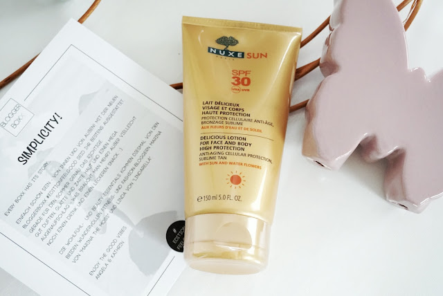 Bloggerboxx Edition Feel Good Nuxe Sun Cream