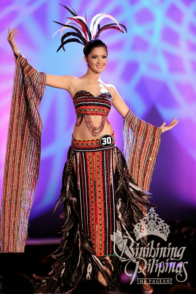 Binibining Pilipinas 2014 Candidates in their National Costumes