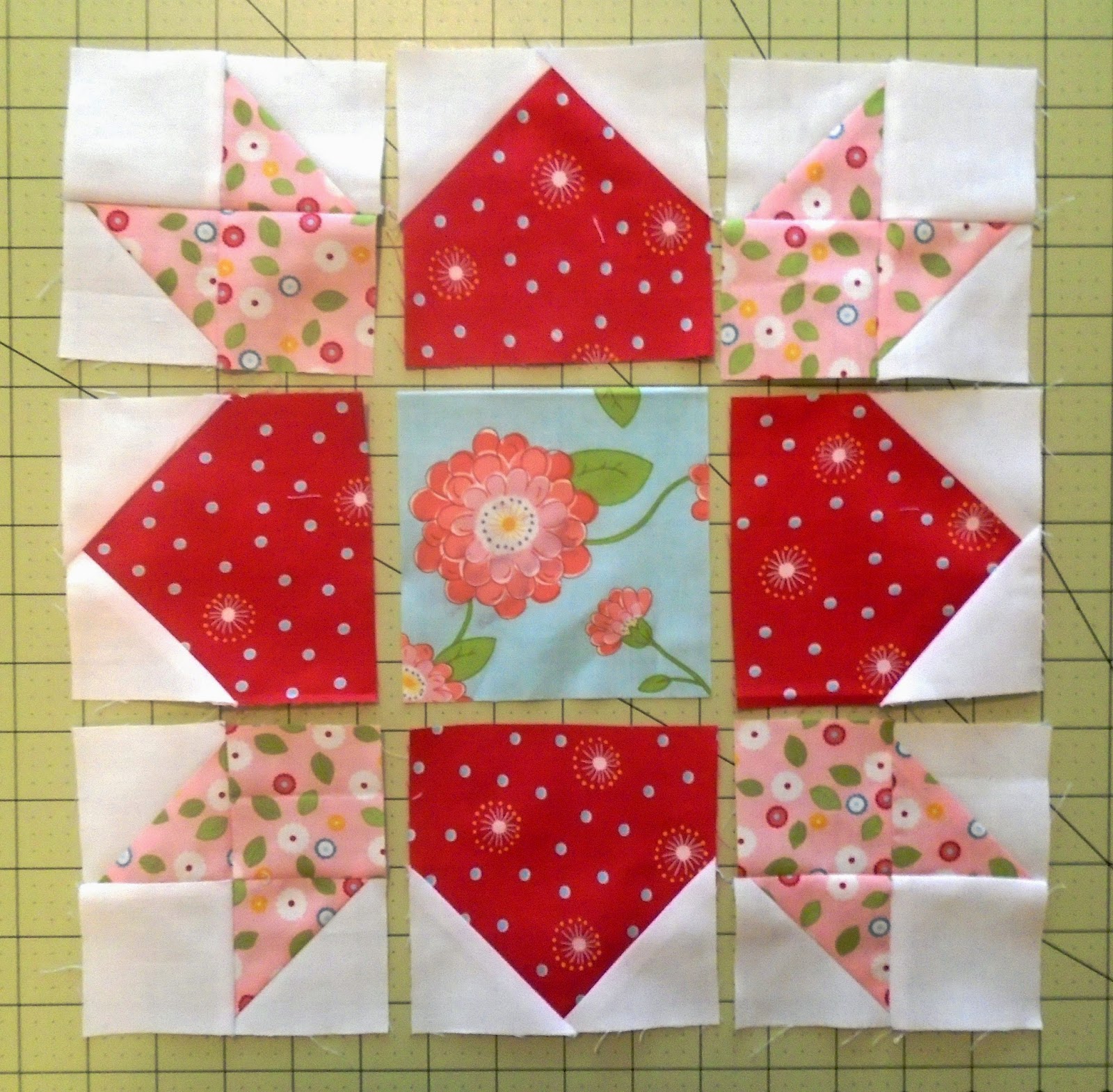 Little Bunny Quilts: QCQAL 2: Row #1 -- Weathervane