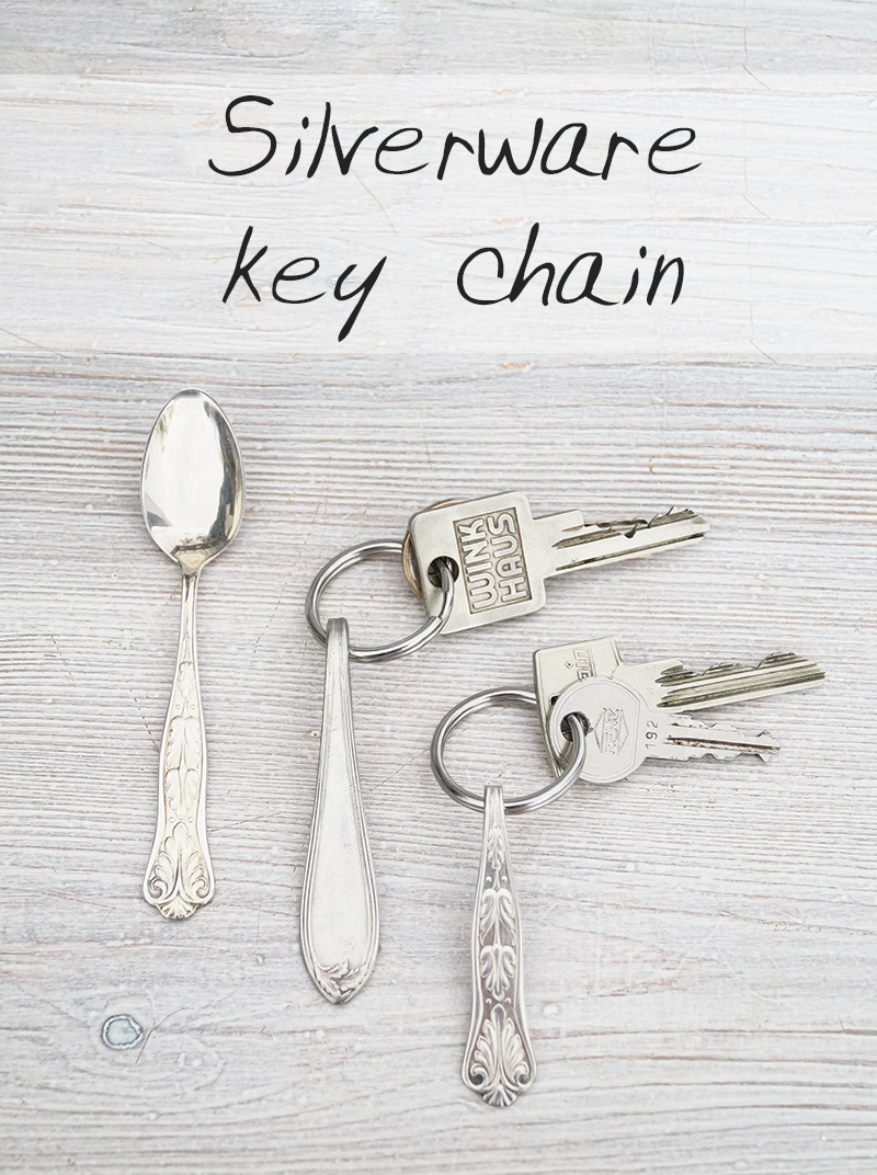 Besteck-Schlüsselanhänger - Silverware key chain