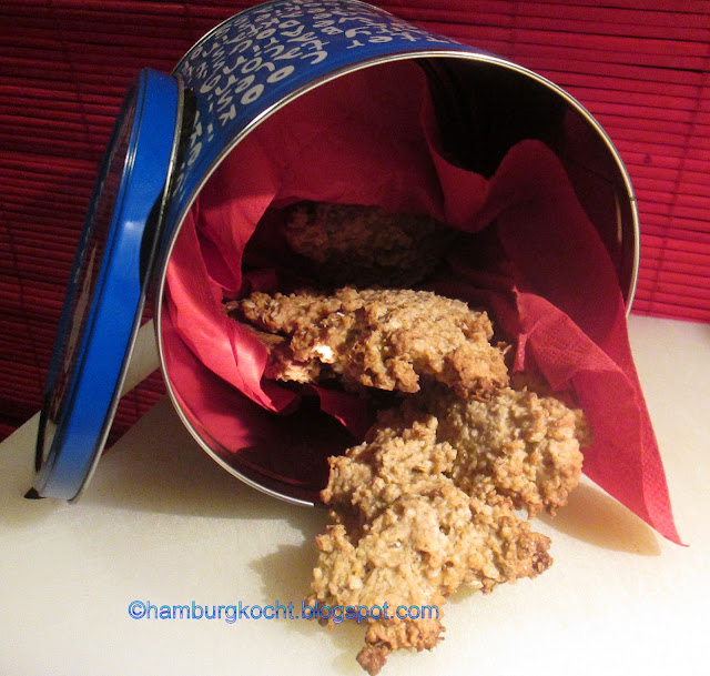 Hamburg kocht! BananenHaferPlätzchen (Banana Oatmeal Cookies)