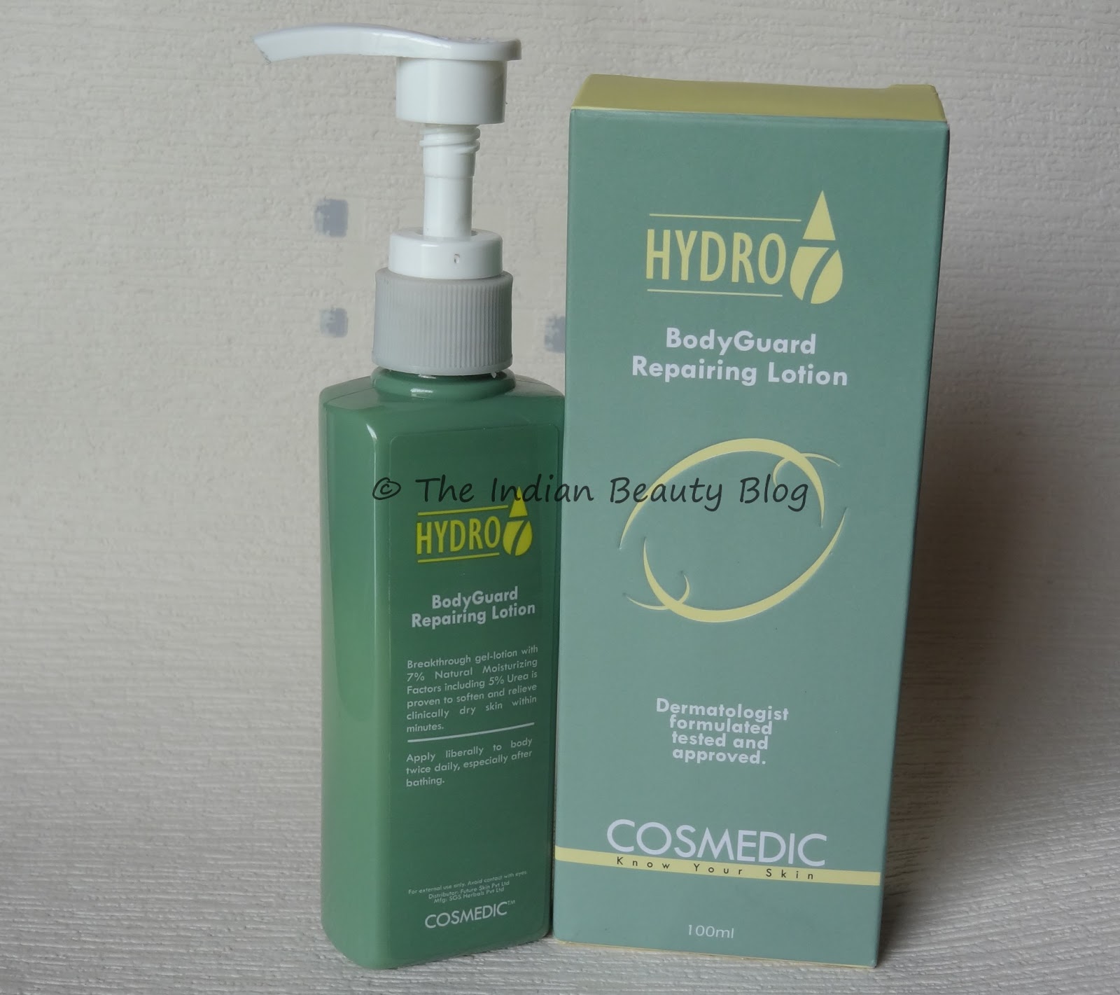 Cosmedic Hydro-7 BodyGuard Repairing Lotion: Review - The Indian Beauty ...