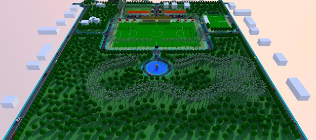 Site Plan Sport Center