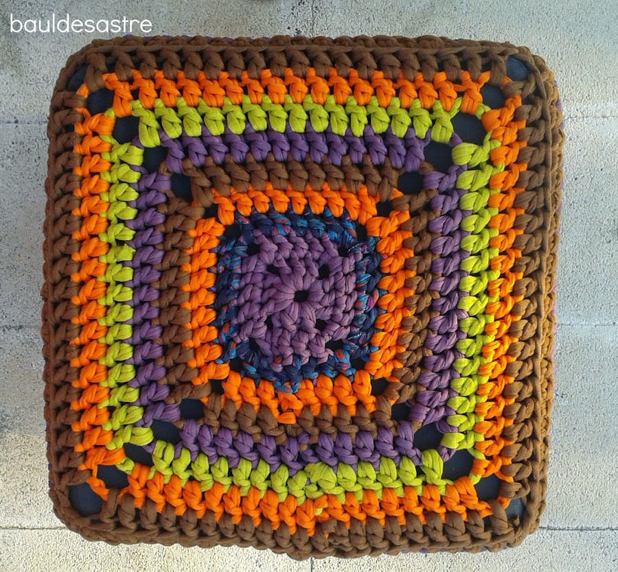 funda puff a trapillo