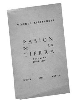 Vicente Aleixandre la poesía como vinculo