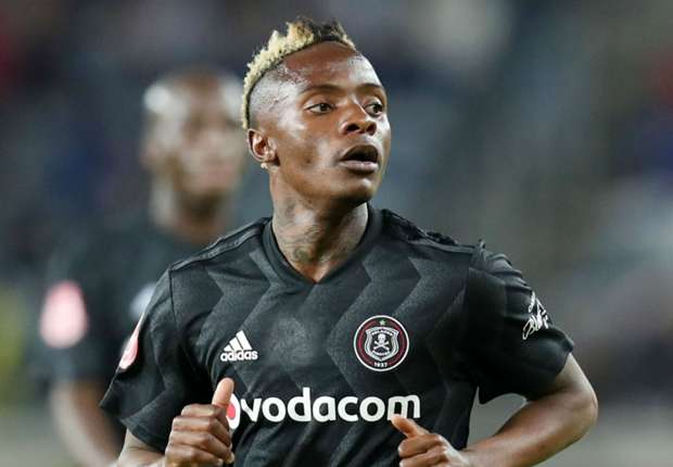 Kudakwashe Mahachi Orlando Pirates midfielder Kudakwashe Mahachi