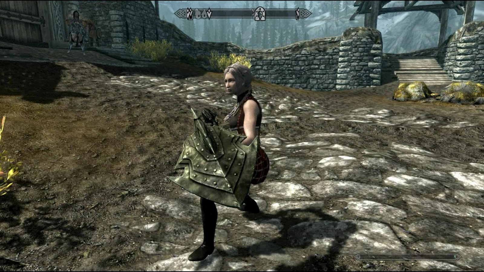 Skyrim мод dodge