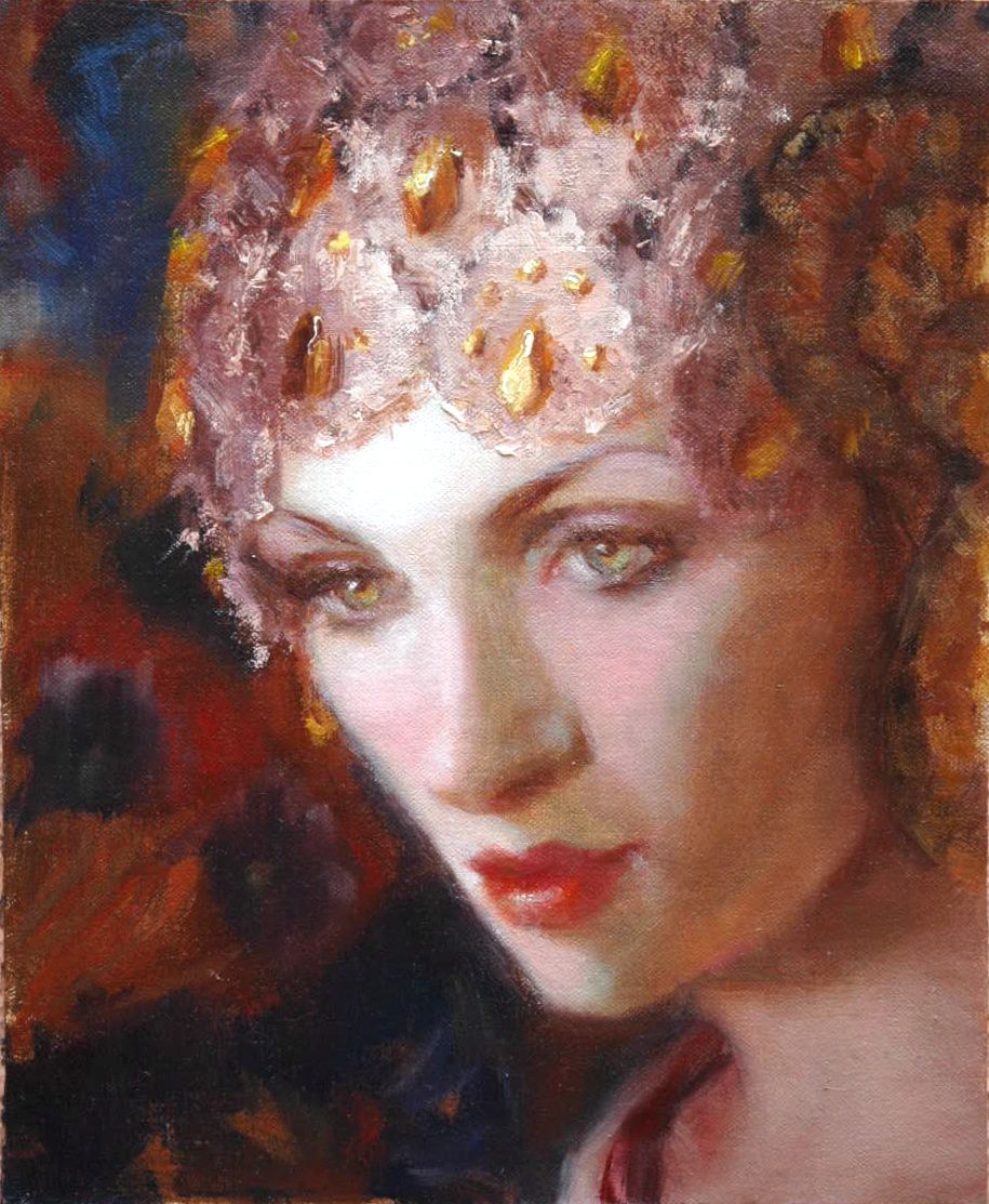 PORTRAIT PAINTING GOLD BY JOHANNA SPINKS How To Paint Gold?
