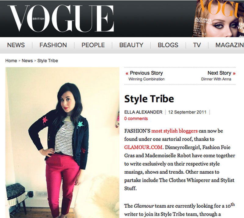 VOGUE.com - Style Tribe