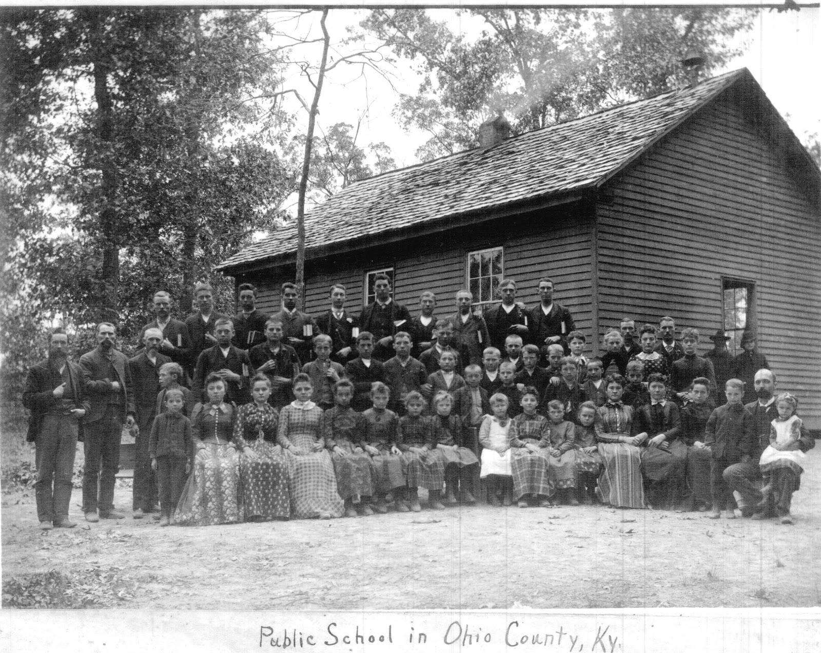Ohio County, Kentucky History Unknown School in Ohio County 1880's to
