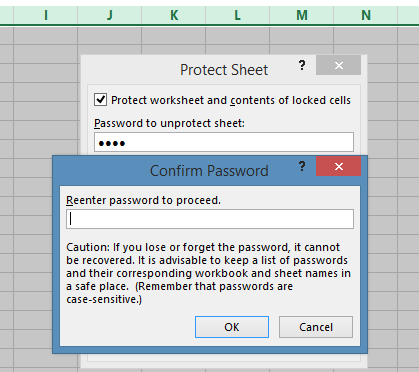 The Knowledge Adda: How to make Excel Cells Password Protected