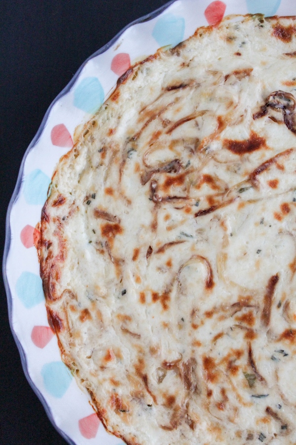 Hot Onion Cheese Dip