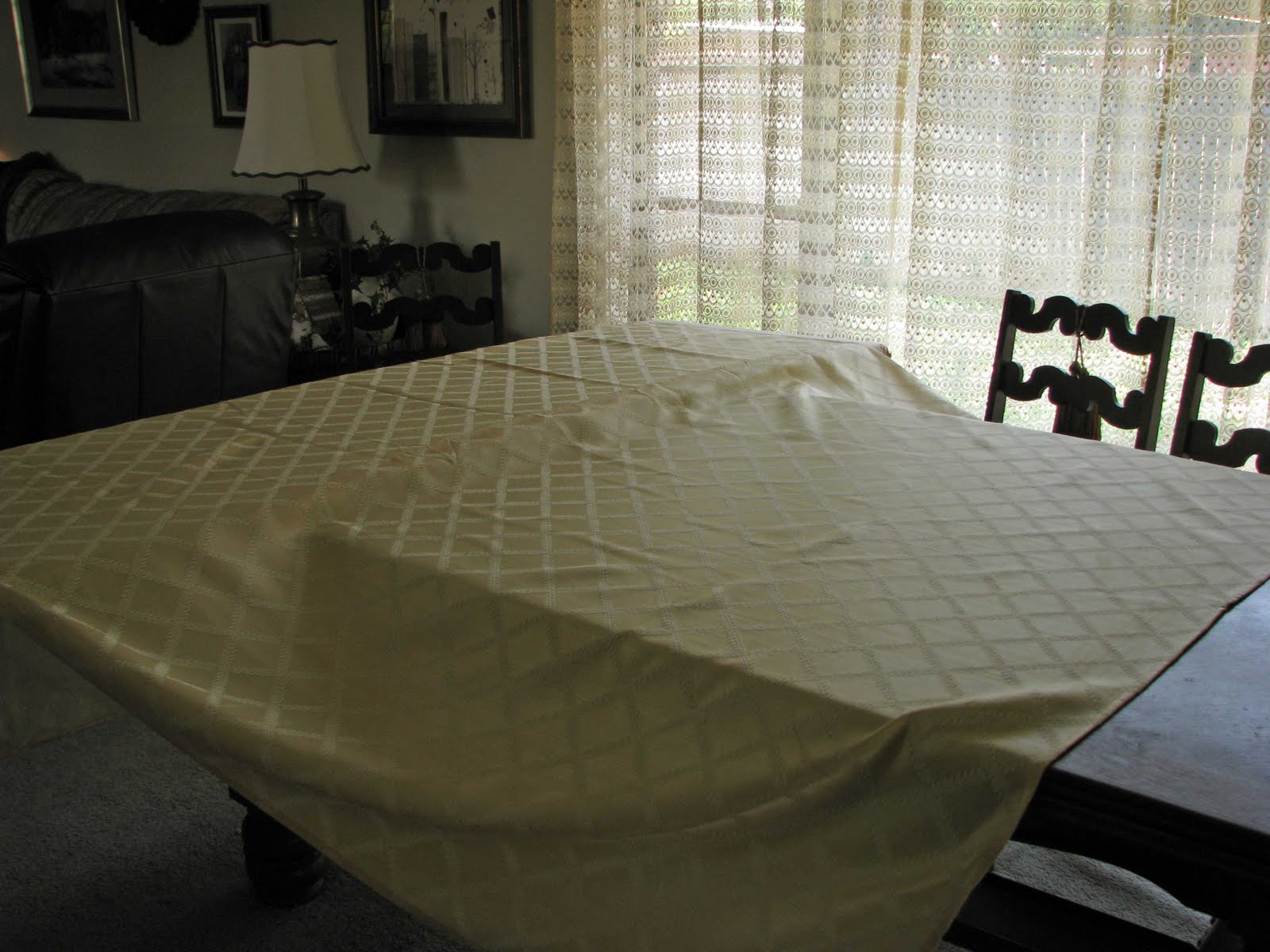Creative Journeys How lazy people iron tablecloths, last chance to