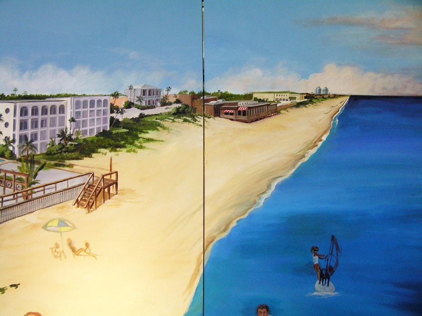 Vero Beach Mural January 13th, our 55th Vero Beach Mural Painting Session