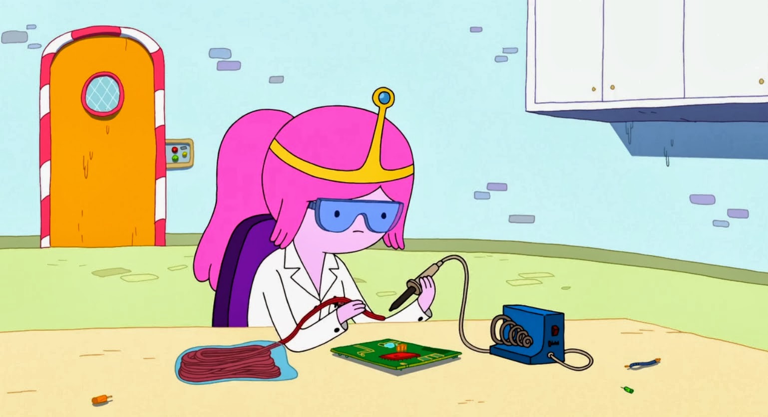 Princess bubblegum science