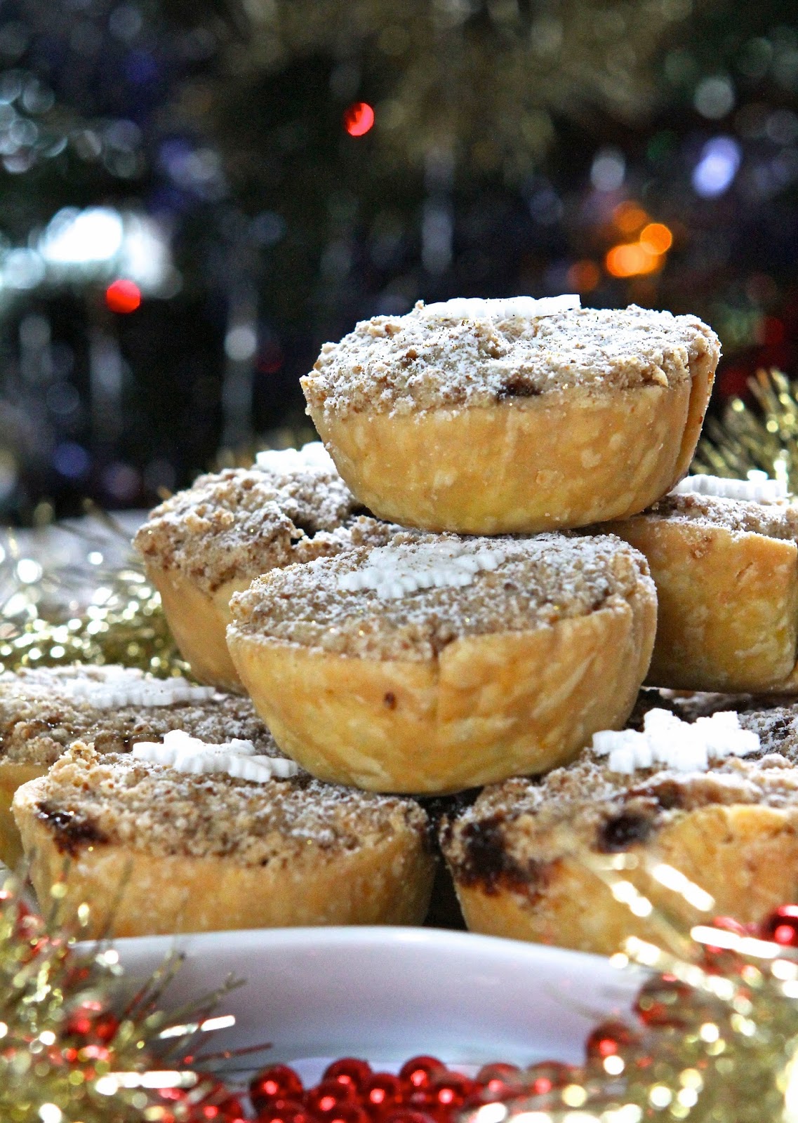 Gluten Free Alchemist Christmas Mince Pies with Cinnamon Crumble