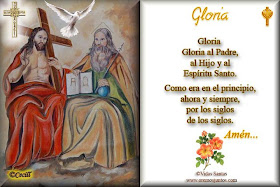 Rincón de la Oración: Estampas Oraciones del Gloria