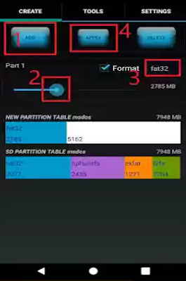 إصلاح كروت الذاكرة التالفة تطبيق Aparted إصلاح بطاقة الذاكرة الخارجية