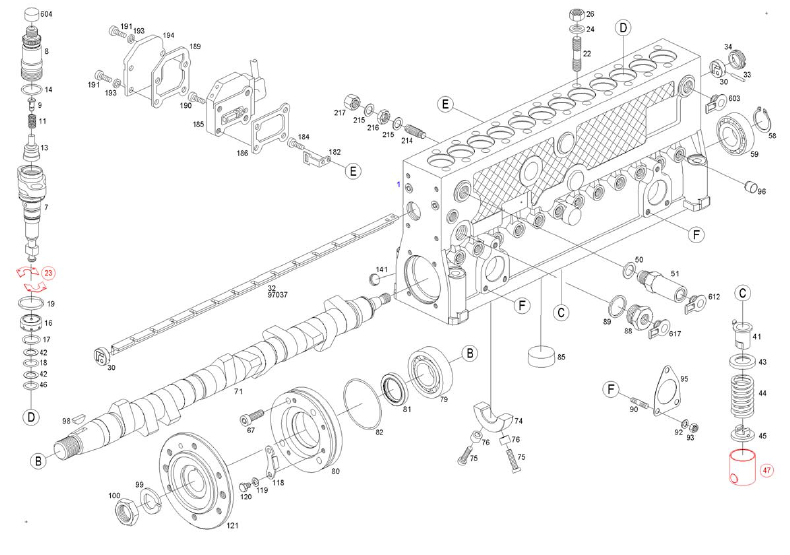 INJECTIONAUTOMOTIVE 2417413078 BOSCHOVERFLOW VALVE