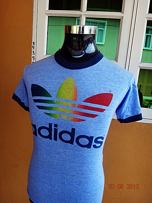 4849BUNDLE: VINTAGE ADIDAS ADICOLOUR RINGER 15 RAYON (sold)