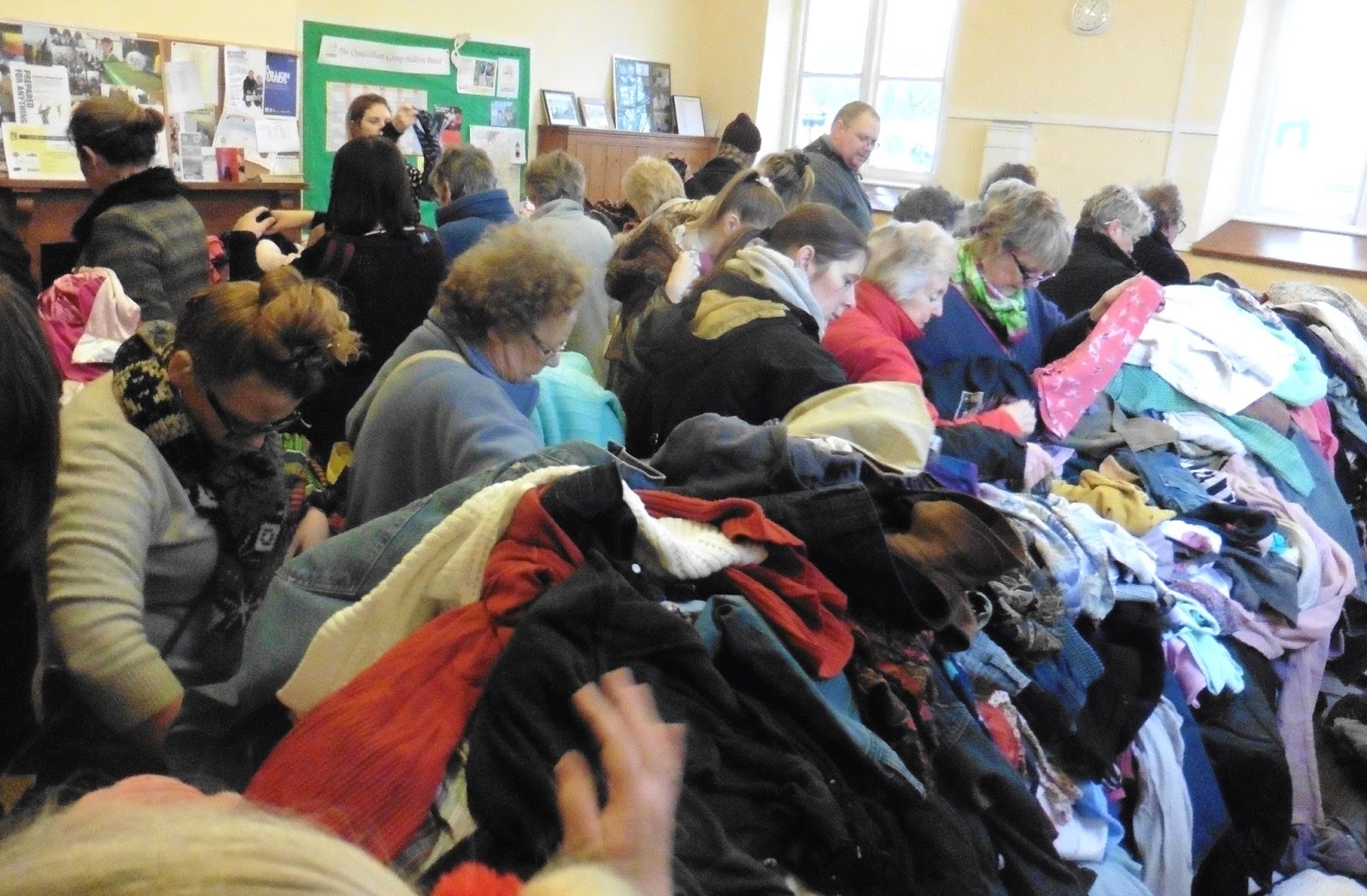 Old Buckenham blog Old Buckenham's jumble sale bigger than ever