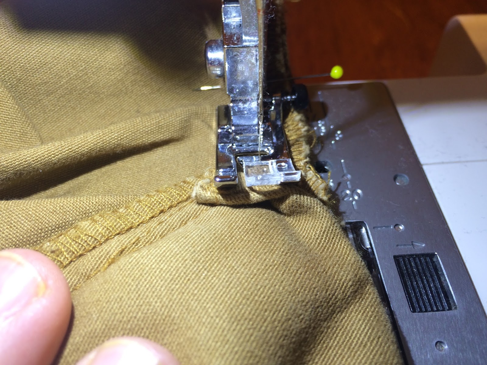 Debby Brown Quilts How to Mend Pants