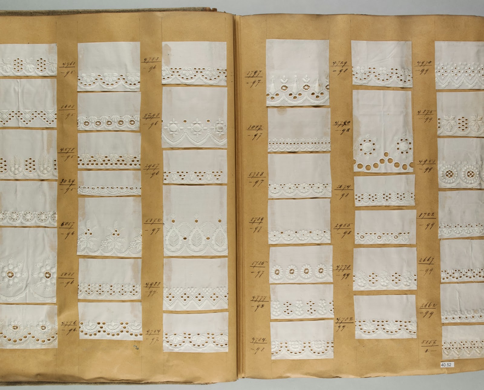 ADORED VINTAGE Antique Vintage Fabric Sample Books adored-vintage-antique-vintage-fabric-sample-books