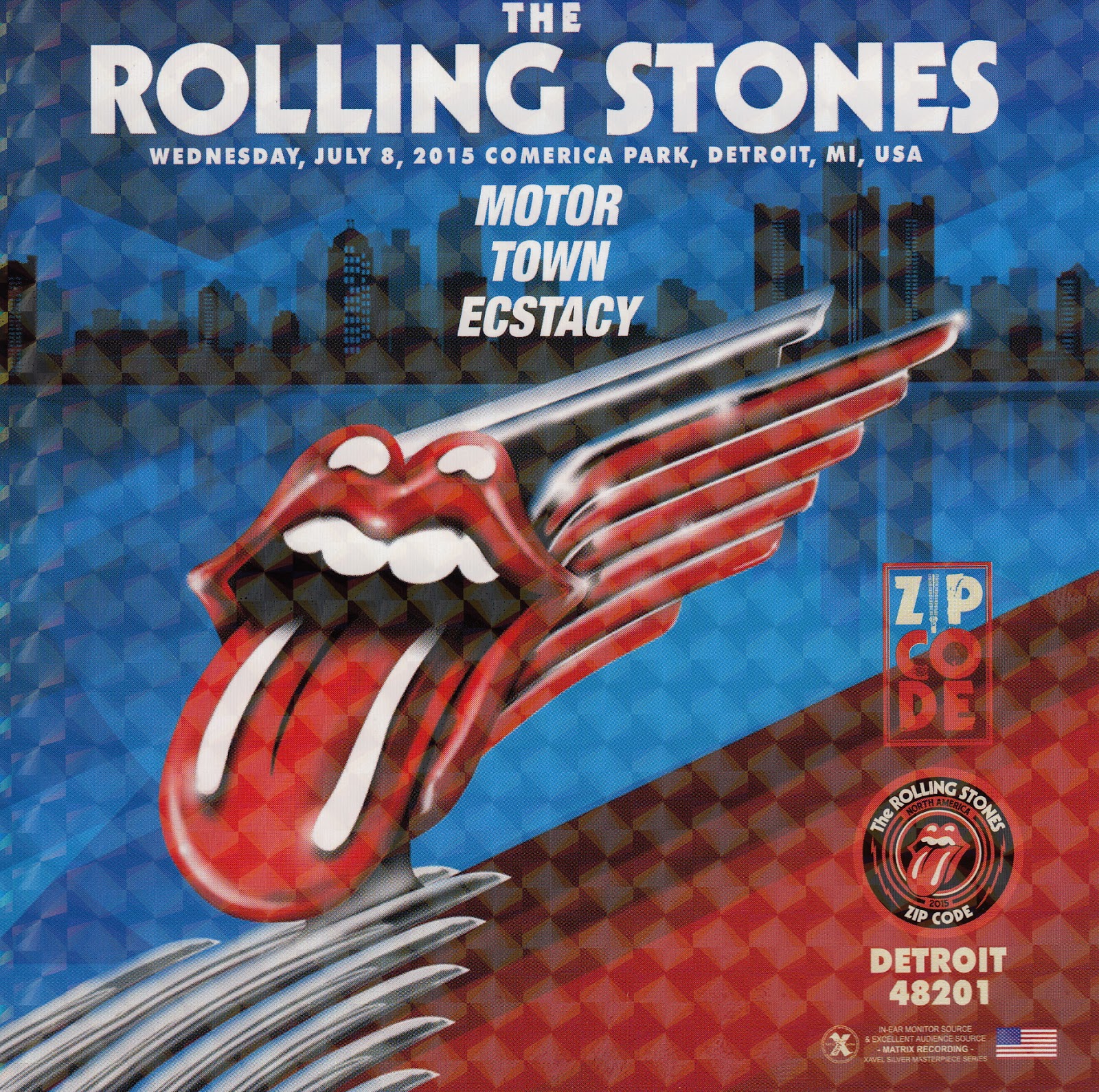 World Of BOOTLEGS: BOOTLEG : The Rolling Stones - Comerica Park ...