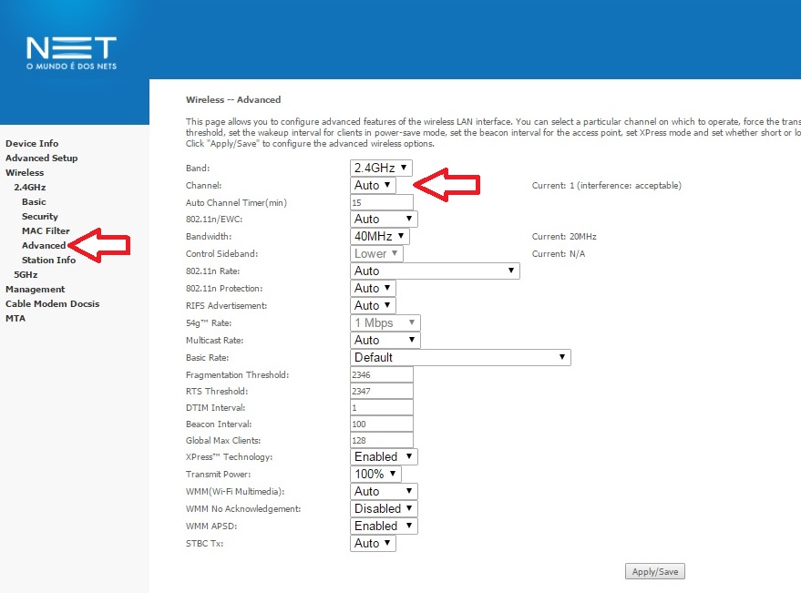Guia do Iniciante Configurando modem roteador wifi Humax HGB10R02