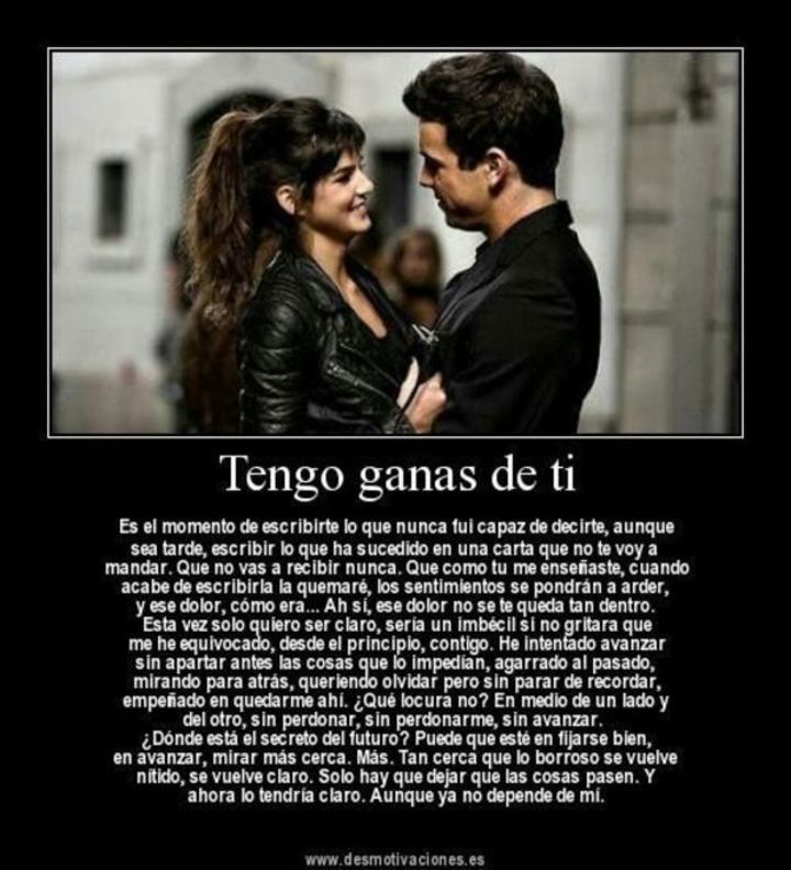 Tengo Ganas De Ti - El Casting De Gin Letra Frases De Tengo Ganas De Ti