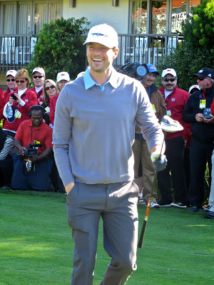 Actor Josh Duhamel at the AT&T Pebble Beach National Pro-Am Golf Tournament