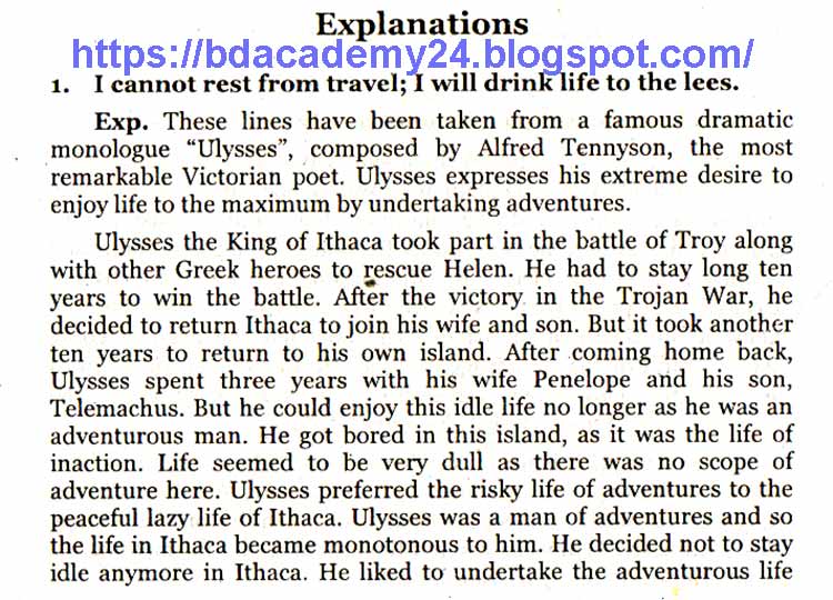 ulysses by tennyson ulysses by tennyson
