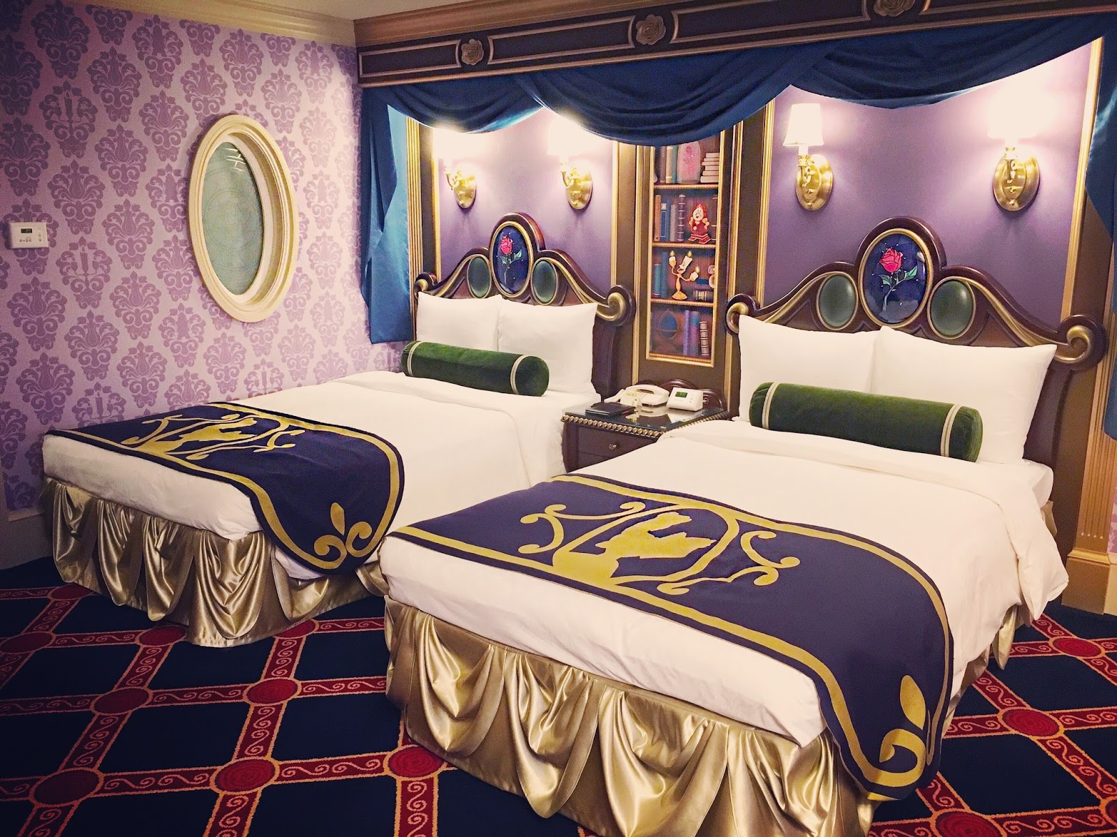 Tokyo Disneyland Hotel Beauty The Beast Room Our Pb J