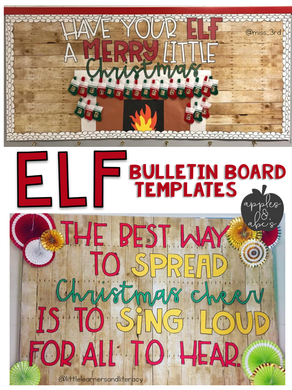 Christmas Bulletin Board Ideas Apples And ABC s Christmas Bulletin Board Ideas Apples And ABC s