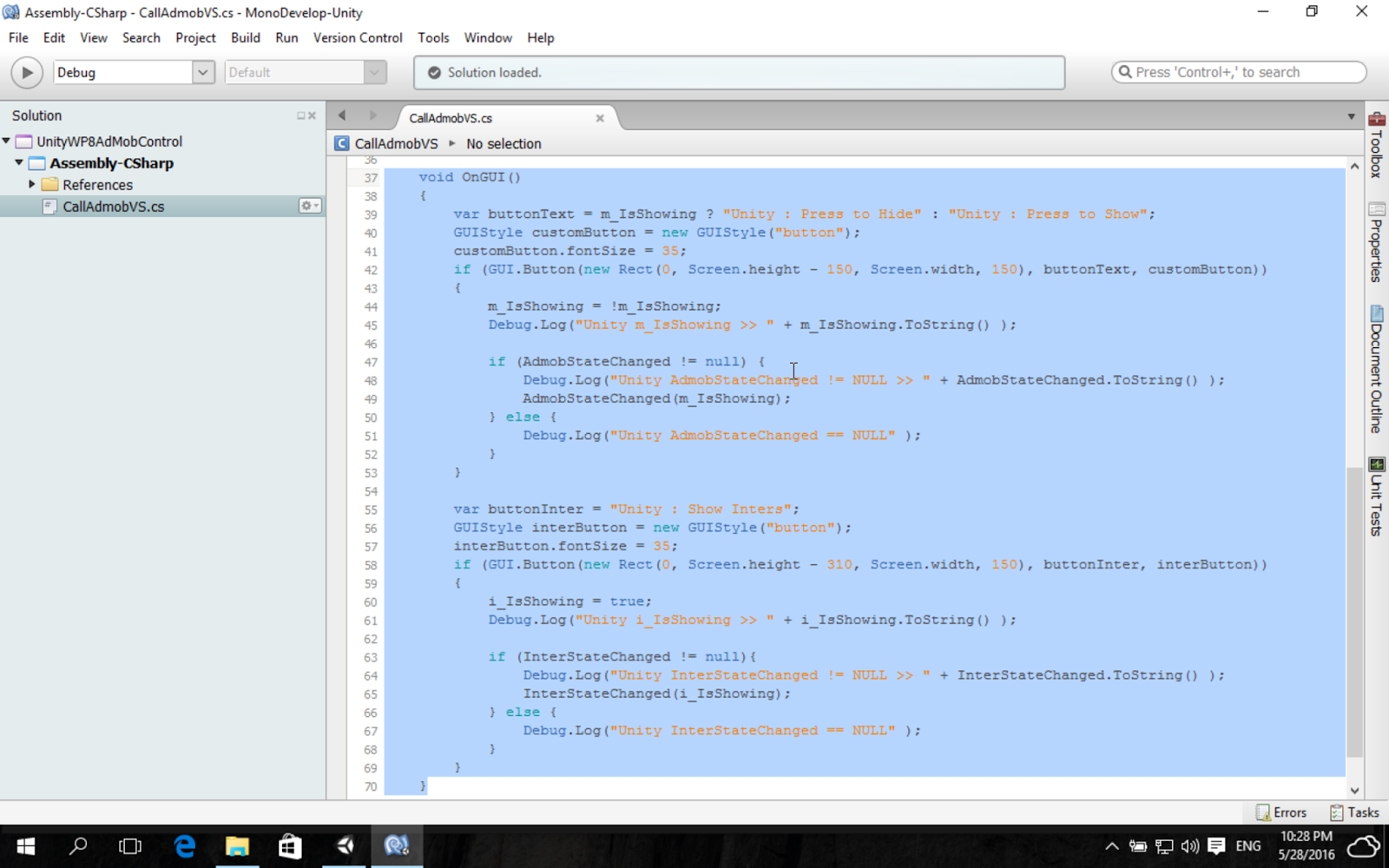 Game Dev To Died Unity3d How To Control Show And Hide Admob For