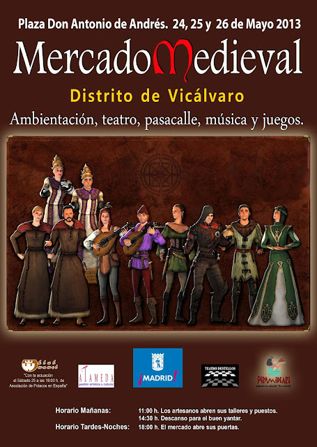 Mercado medieval Vicálvaro 24 a 26 de mayo