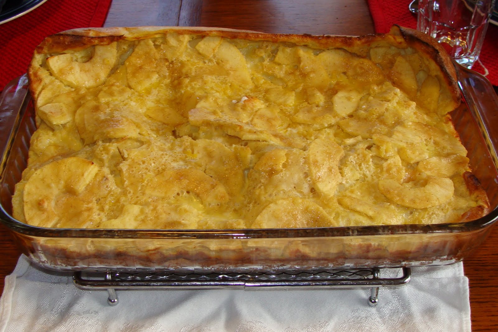 Lynnea's Recipes Apple Puff Pancake