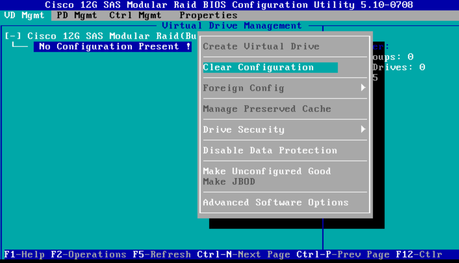 Rivald's Blog Setting Up RAID Volumes on Cisco UCS C series with Avago