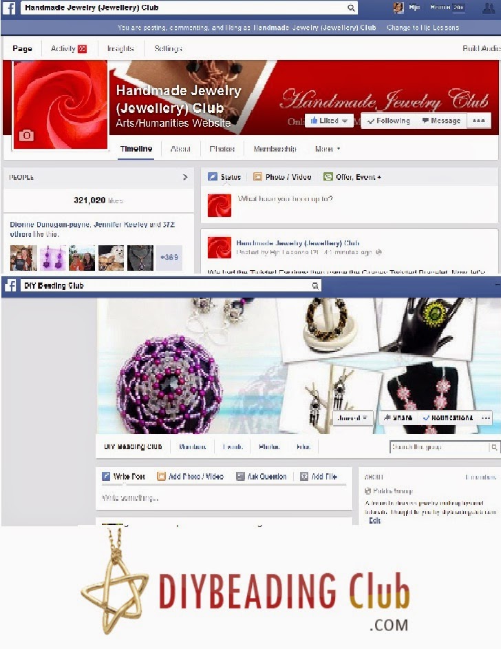 Online Jewelry Making Newsletter DIY Beading Club Facebook Group