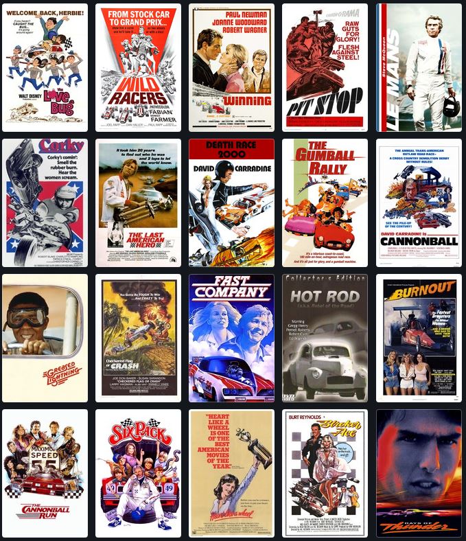 Just A Car Guy: Robert wants to complete his list of Hollywood racing