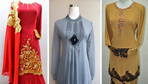 9 Contoh Gambar Model Baju  Kurung  Melayu  Terkini Untuk  