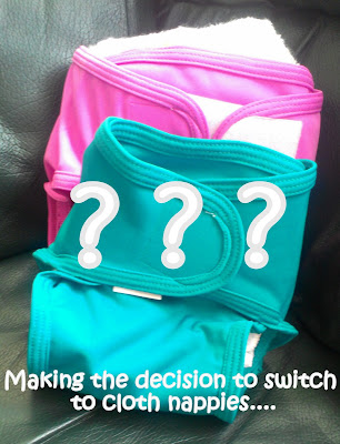 making the decision to switch to cloth nappies