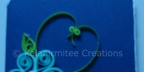 small quilled cards