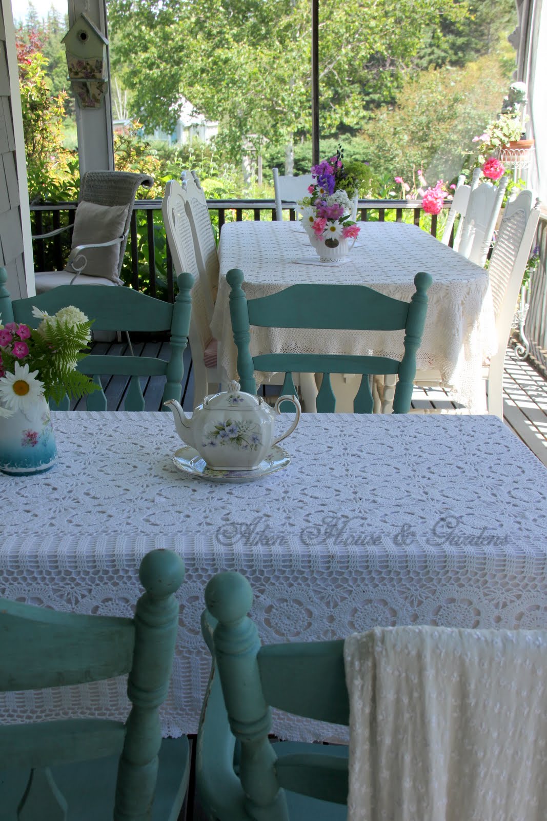 Aiken House & Gardens Linens & Lace Garden Party Tea