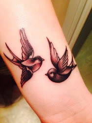 tattoo swallows swallow navy tattoos bird tigers flying meanings weheartit inkedmag