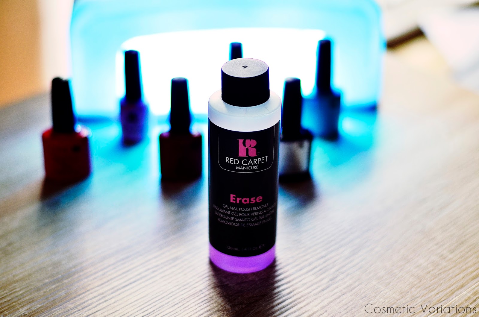 RED CARPET MANICURE Erase Gel Nail Polish Remover. Zmywacz do usuwania hybrydy Cosmetic