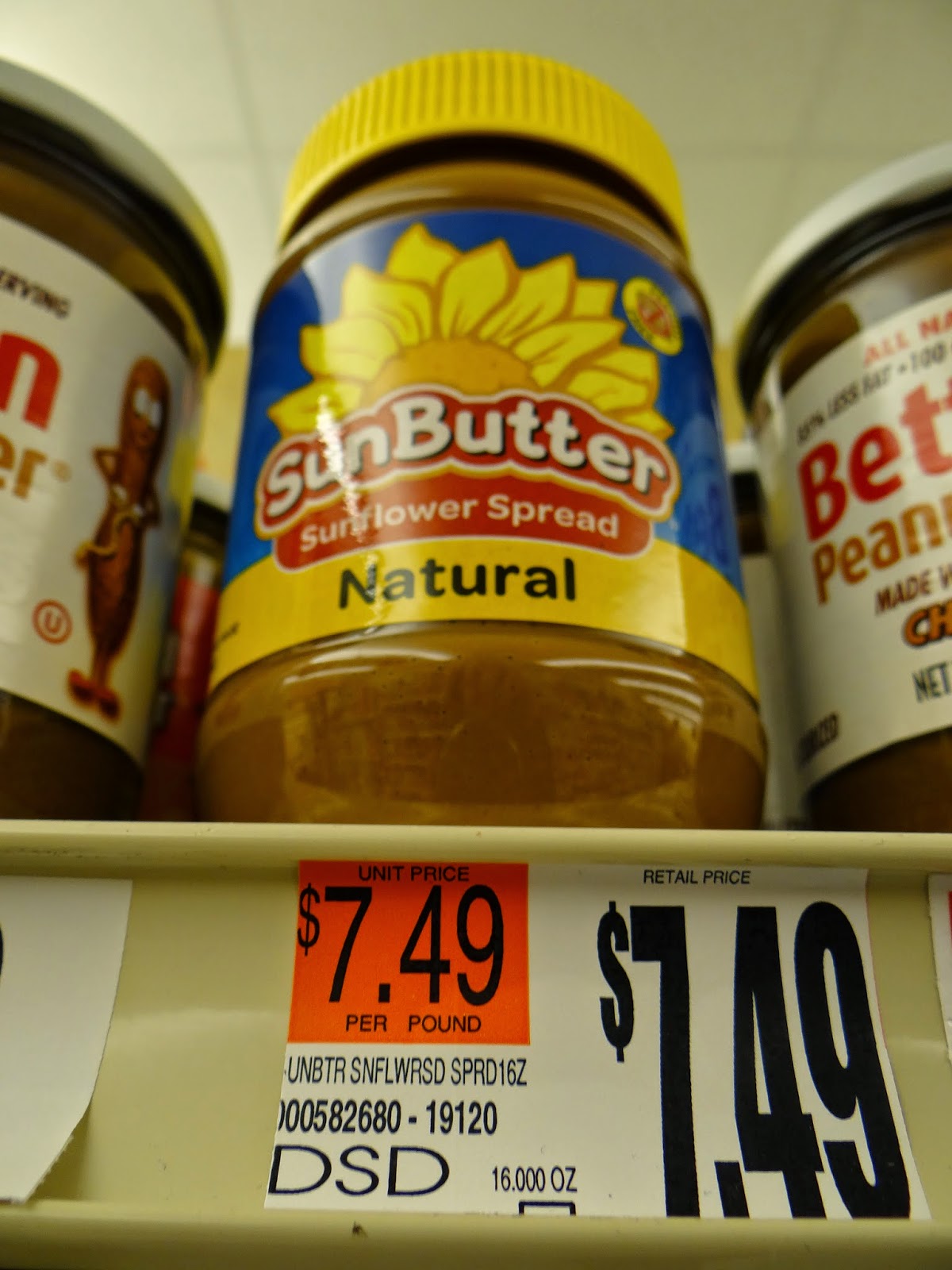 Trader Joe's 365 Day 96 Sunflower Seed Butter