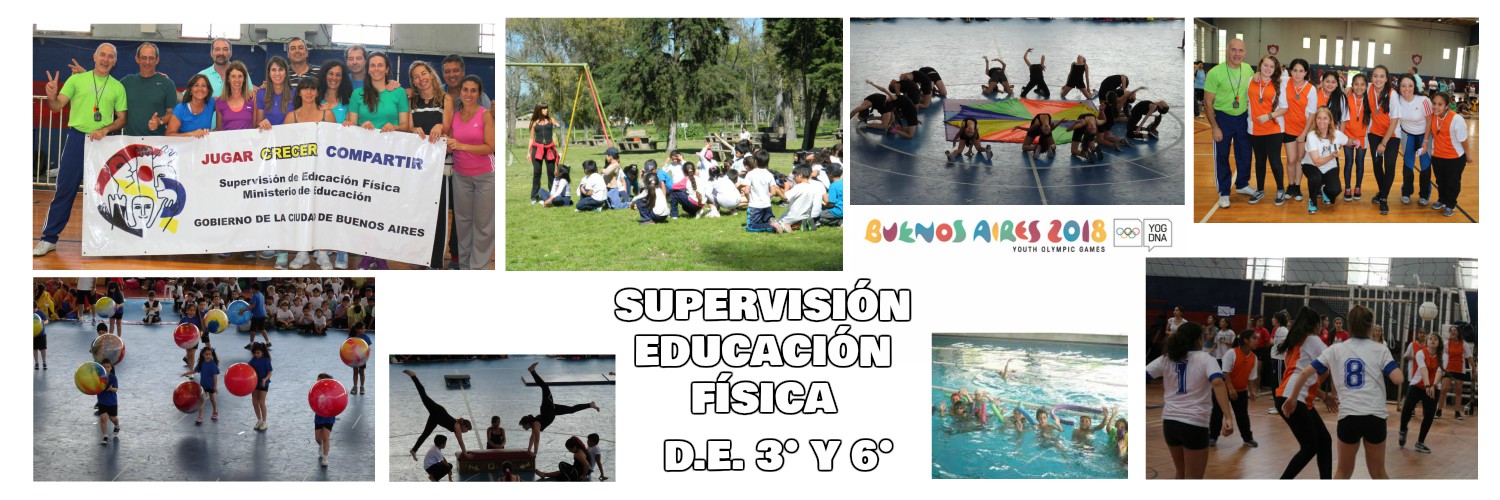 Supervisión Educación Física D.E. 3° y 6°